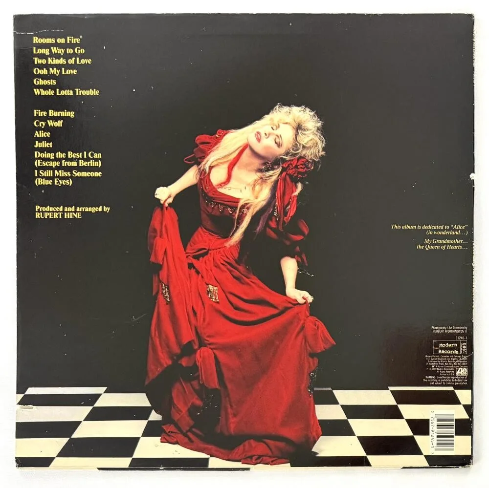 Stevie Nicks — Stevie Nicks Fleetwood Mac Signed Autograph Album Vinyl Record LP w/ PSA COA, image 2