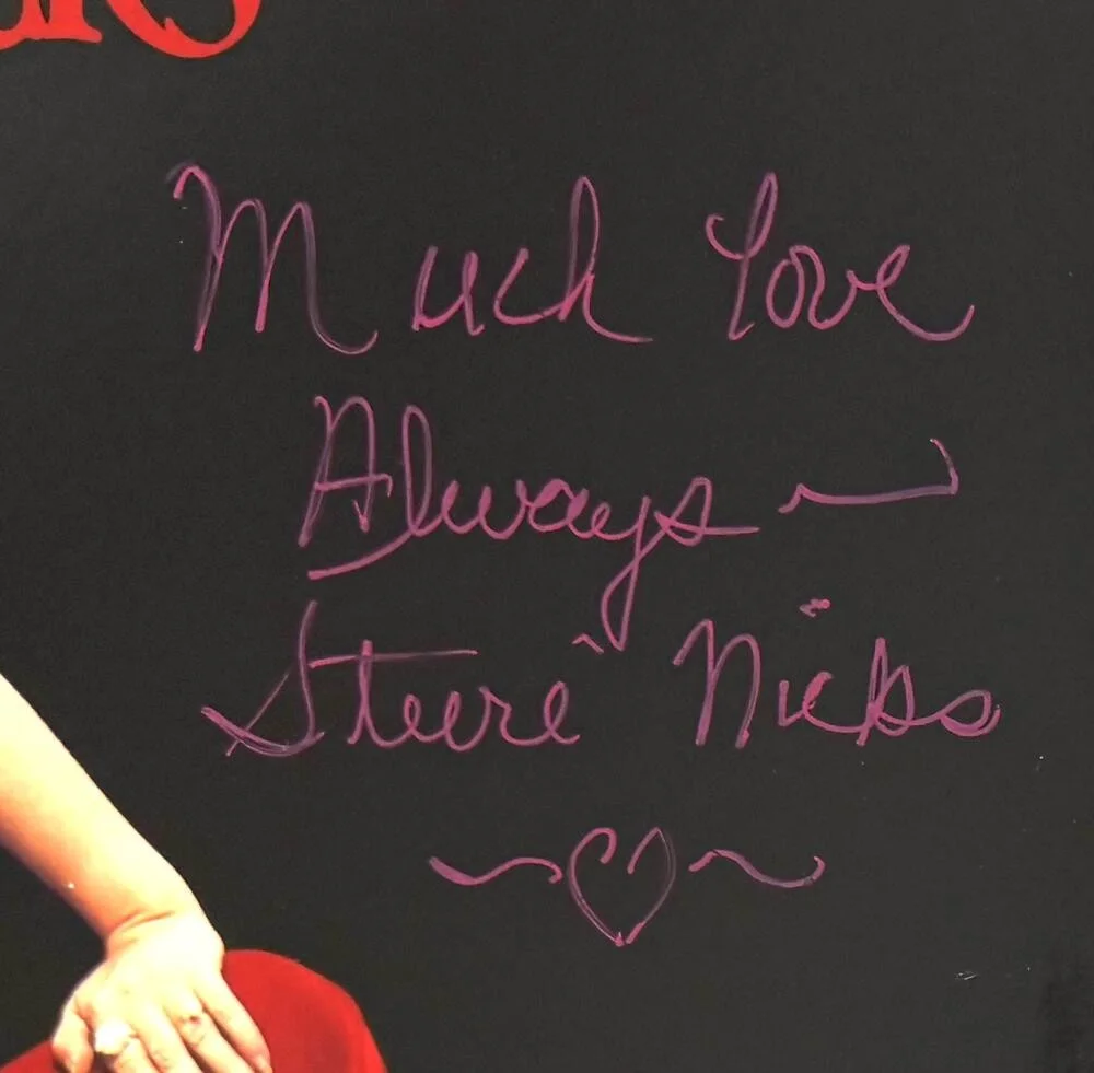 Stevie Nicks — Stevie Nicks Fleetwood Mac Signed Autograph Album Vinyl Record LP w/ PSA COA, image 3