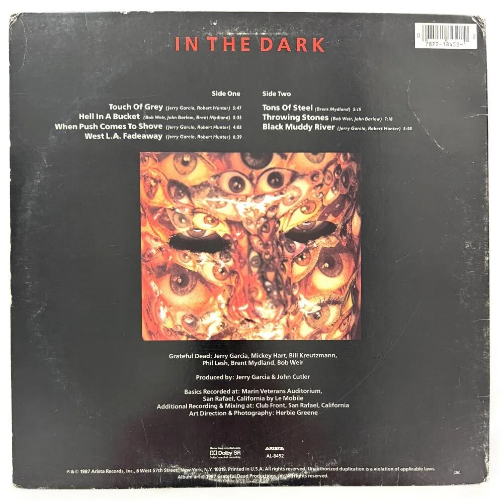 Mickey Hart, Bob Weir — Mickey Hart & Bob Weir Signed Autograph Grateful Dead Album Vinyl Record PSA COA, image 2