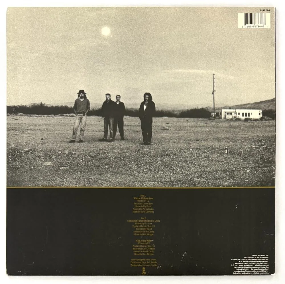 Bono, Adam Clayton, The Edge, Larry Mullen Jr — U2 Full Band Signed Autograph Album Record Larry Mullen Jr Bono Edge Adam w/ JSA, изображение 2