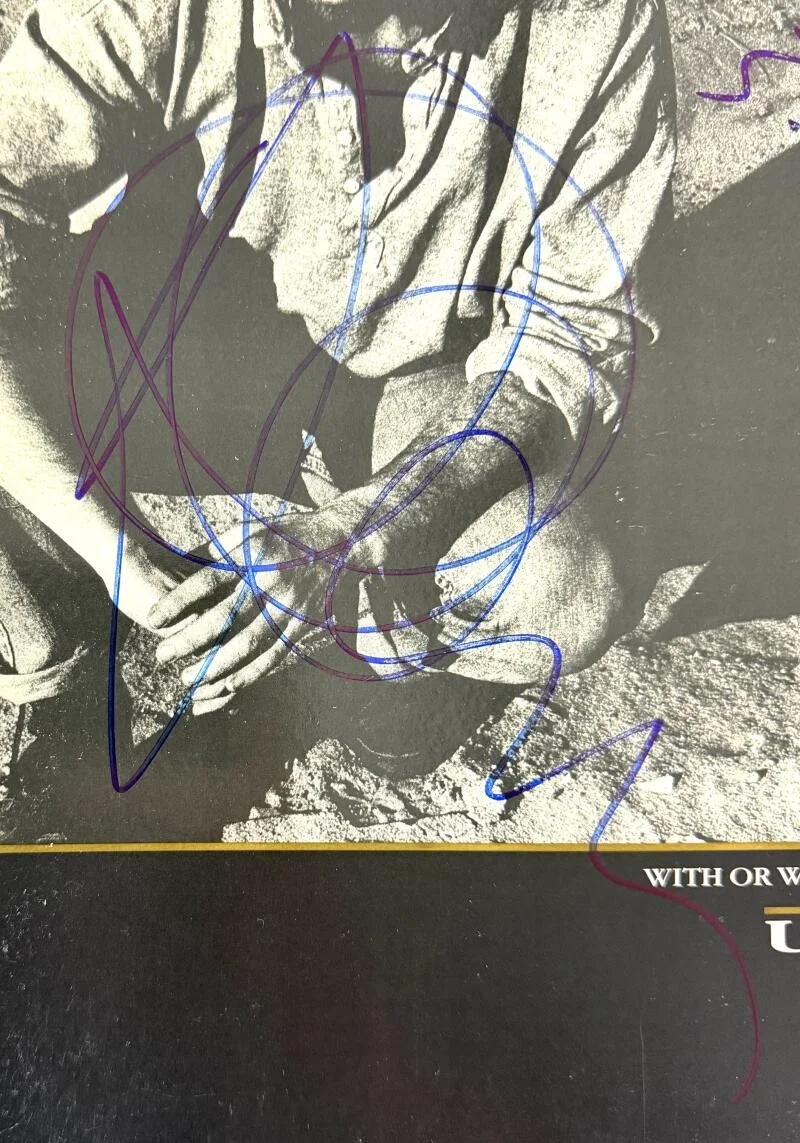 Bono, Adam Clayton, The Edge, Larry Mullen Jr — U2 Full Band Signed Autograph Album Record Larry Mullen Jr Bono Edge Adam w/ JSA, изображение 5