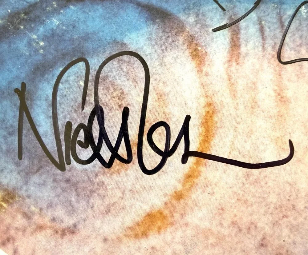 David Gilmour, Nick Mason, Roger Waters — David Gilmour Waters Mason Signed Autograph Pink Floyd Album Record Beckett COA, image 5