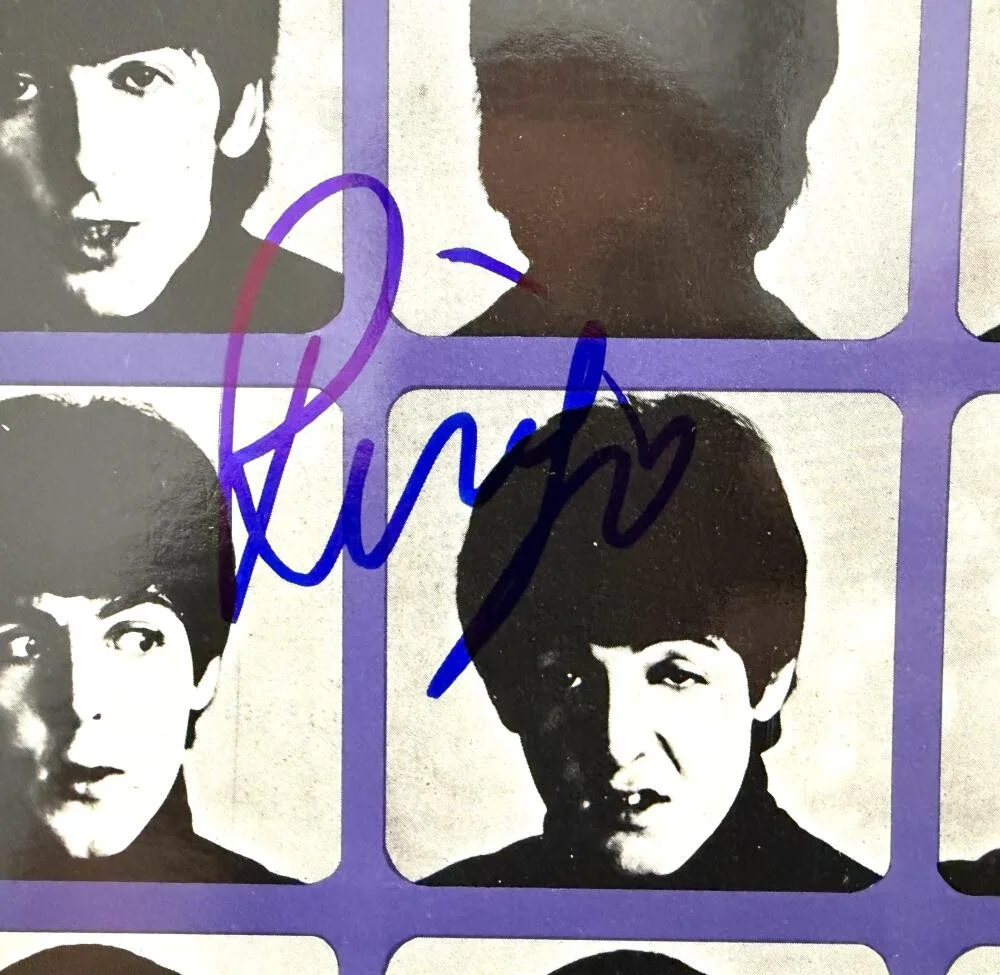 Paul McCartney, Ringo Starr — Paul McCartney Ringo Star Signed Autograph Album Record Beatles Hard Days Night, image 3