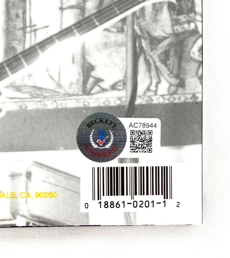 Chris Cornell, Kim Thayil — Chris Cornell & Kim Thayil Signed Autograph Soundgarden Album Record Beckett COA, изображение 3