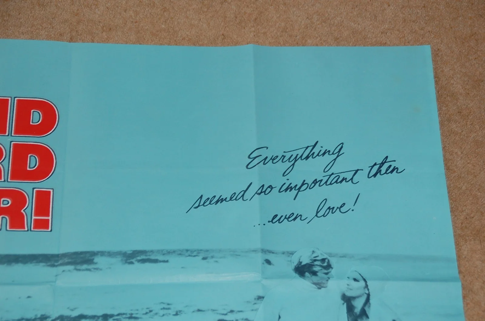 SYDNEY POLLACK'S THE WAY WE WERE (1973) - ORIG. UK QUAD POSTER - EXCELLENT COND., изображение 3