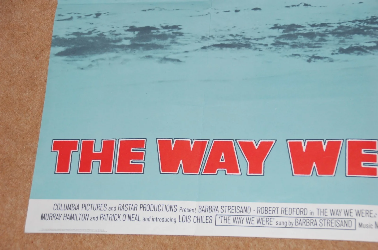 SYDNEY POLLACK'S THE WAY WE WERE (1973) - ORIG. UK QUAD POSTER - EXCELLENT COND., изображение 4