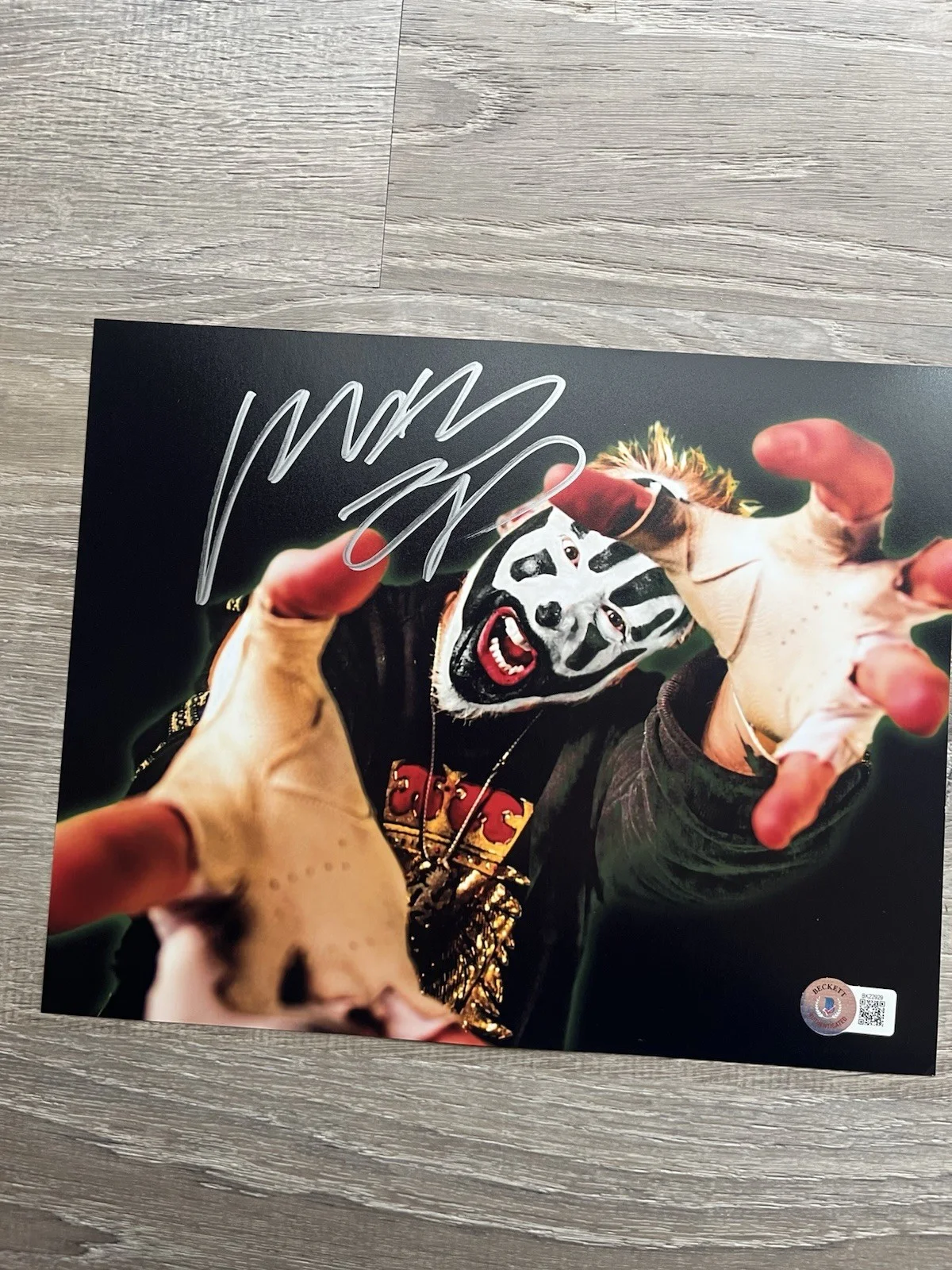 Violent J Signed ICP 8x10 Photo Beckett COA Insane Clown Posse Juggalo, изображение 5