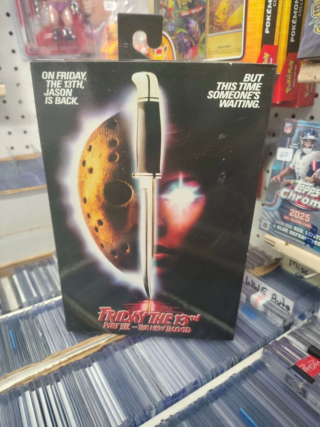 KANE HODDER — KANE HODDER Signed Jason Voorhees NECA Figure Box Friday the 13th Part 7 Blood, image 2