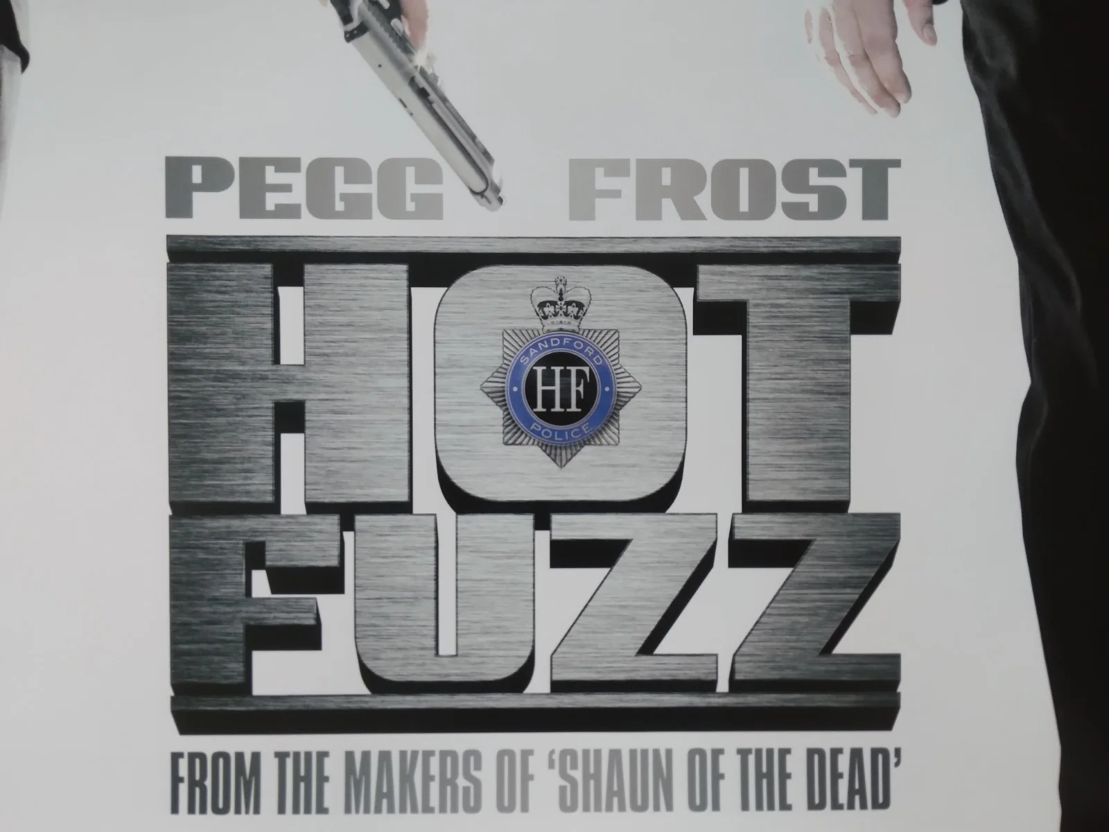 Hot Fuzz original movie 2007 poster UK quad, изображение 4