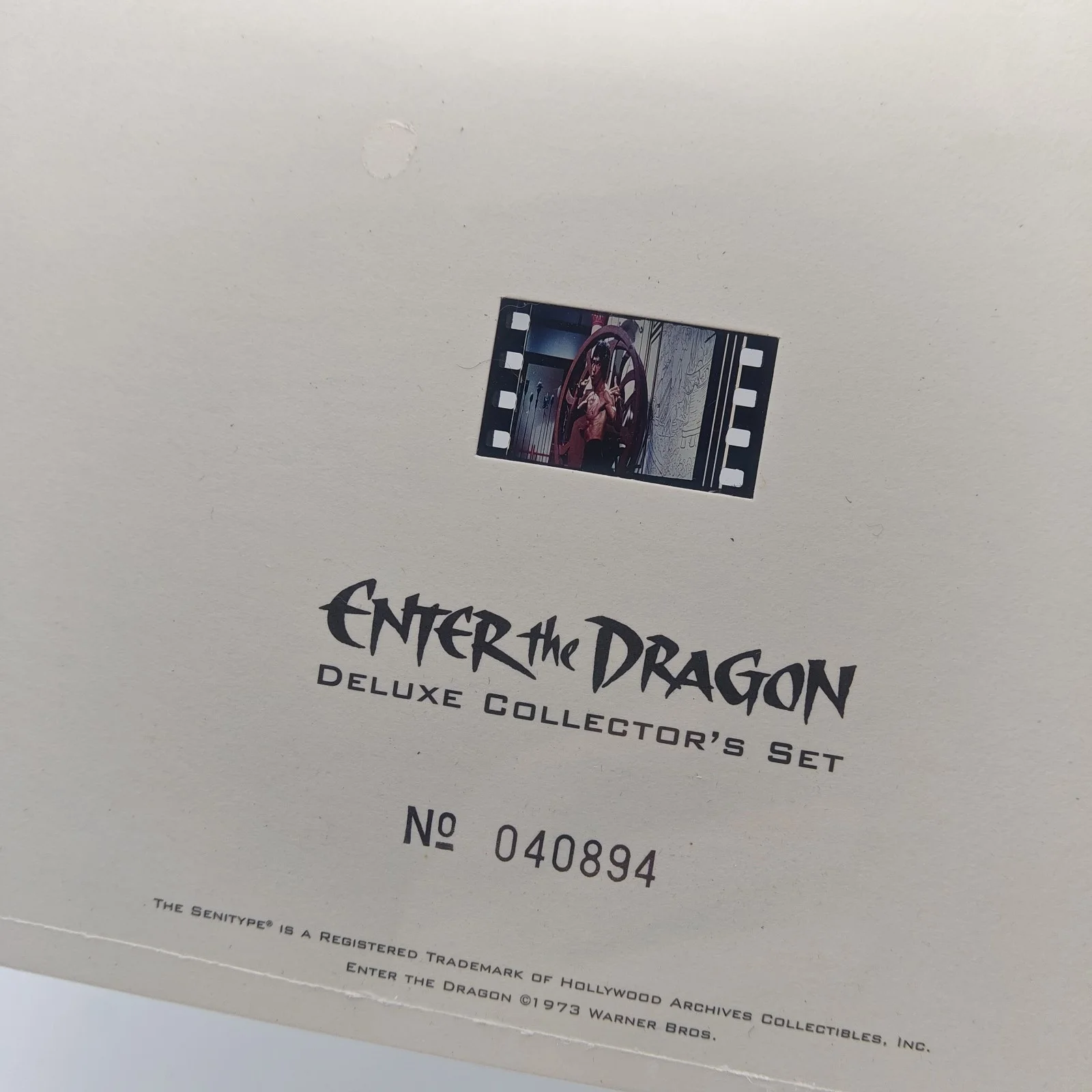 Enter The Dragon Film Cell Poster Bruce Lee 35mm Numbered Frame (1973), изображение 4