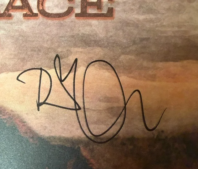 FRAMED ROBERT PLANT LED ZEPPELIN SIGNED VINYL LP COVER BAS BECKETT COA AUTOGRAPH, изображение 2