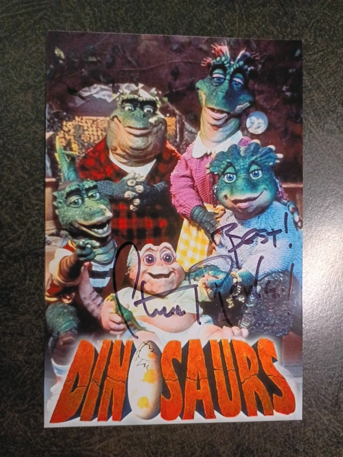 STAURT PANKIN — STAURT PANKIN As EARL SINCLAIR 2 Hand Signed Autograph 4X6 PHOTO S / DINOSAURS, image 2