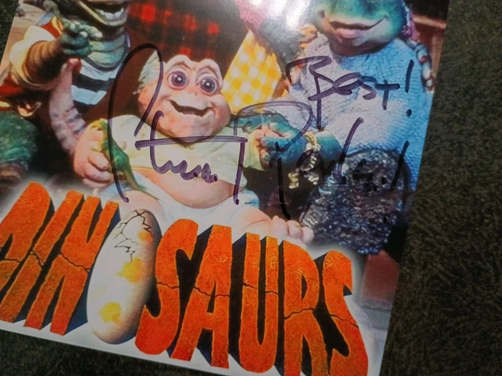 STAURT PANKIN — STAURT PANKIN As EARL SINCLAIR 2 Hand Signed Autograph 4X6 PHOTO S / DINOSAURS, image 3