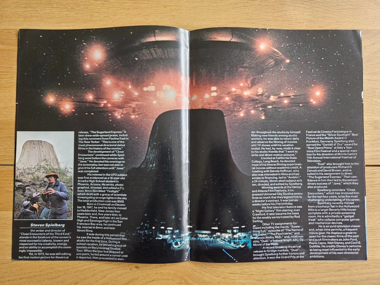 Close Encounters of the Third Kind ORIGINAL Movie Brochure Steven Spielberg 1977, изображение 3