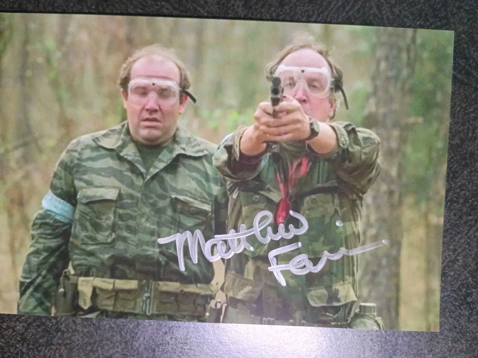 MATTHEW FAISON As STAN — MATTHEW FAISON As STAN 2 Hand Signed Autograph 4X6 Photo S- FRIDAY THE 13TH VI, изображение 2