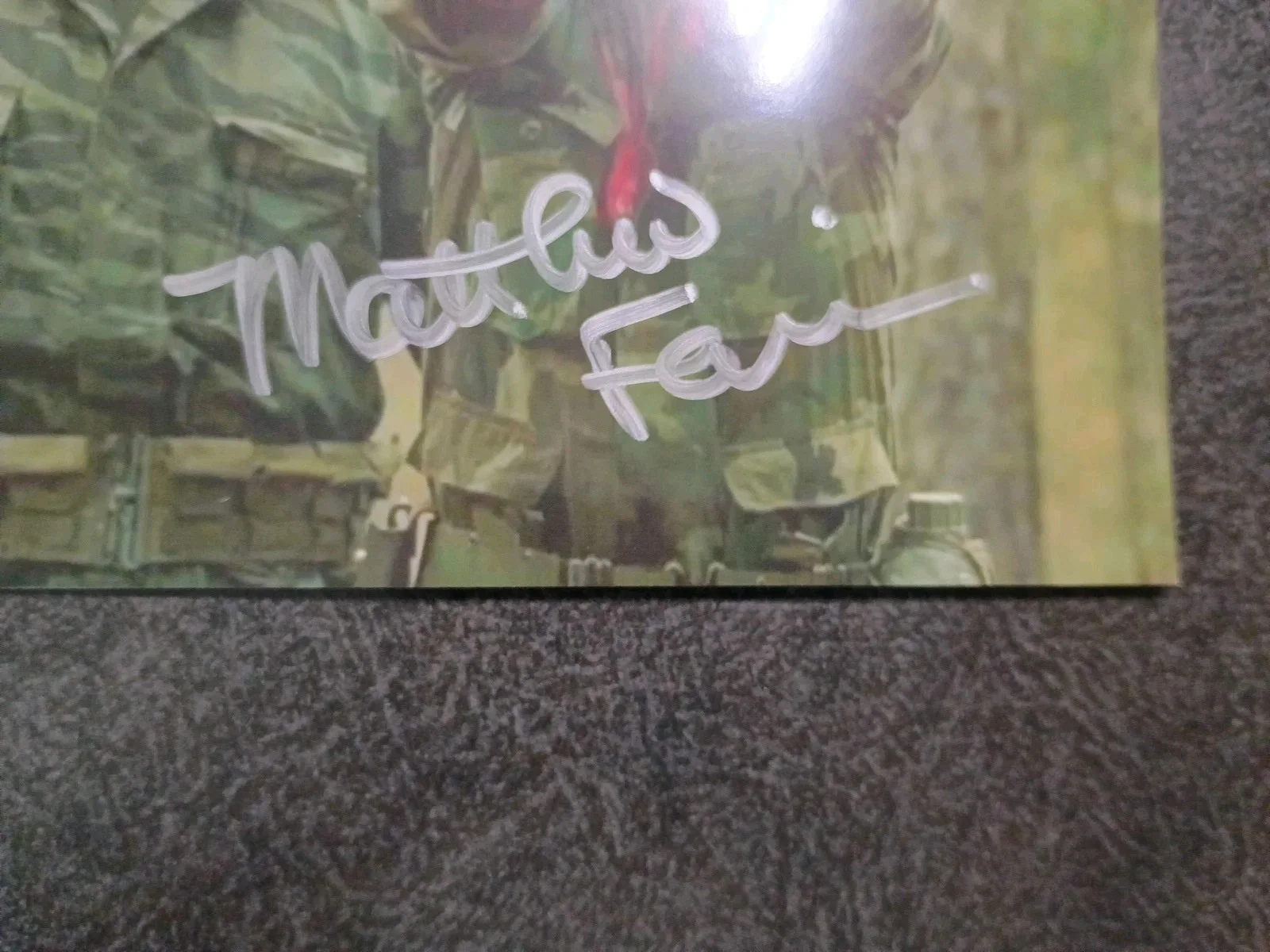 MATTHEW FAISON As STAN — MATTHEW FAISON As STAN 2 Hand Signed Autograph 4X6 Photo S- FRIDAY THE 13TH VI, изображение 3