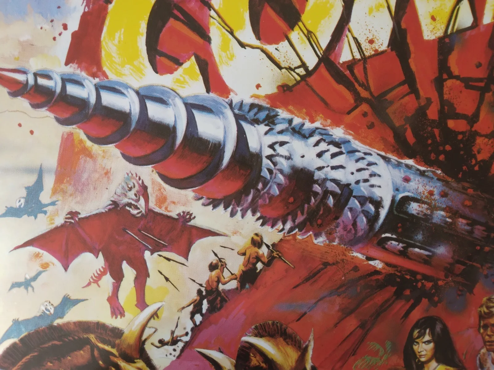 At the Earth Core original movie 1976 poster US one sheet, image 4