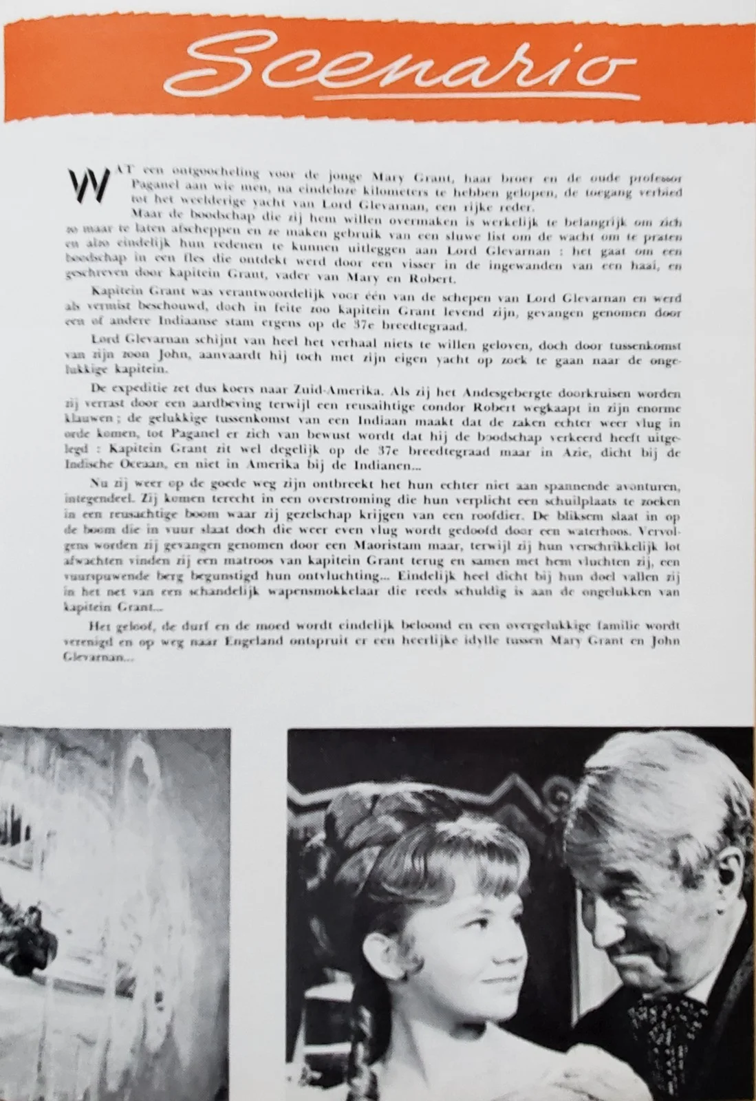 HAYLEY MILLS - VINTAGE ORIGINAL 1962 BELGIAN PRESS BOOKLET - CASTAWAYS - DISNEY, image 4