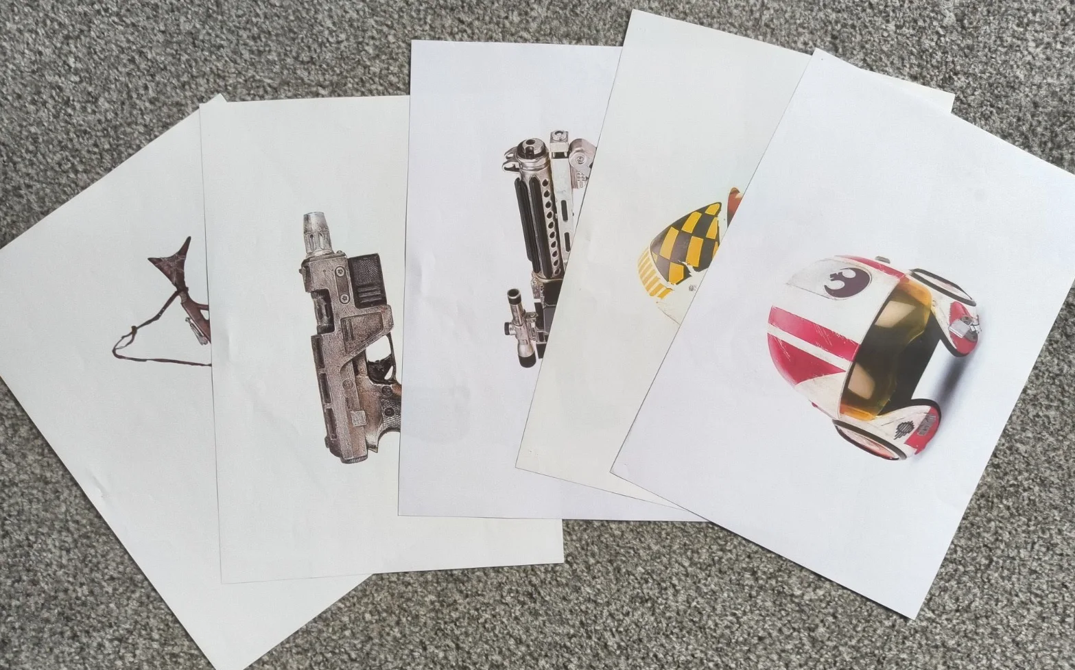 Production art used in StarWars: The Force Awakens (2015), изображение 5