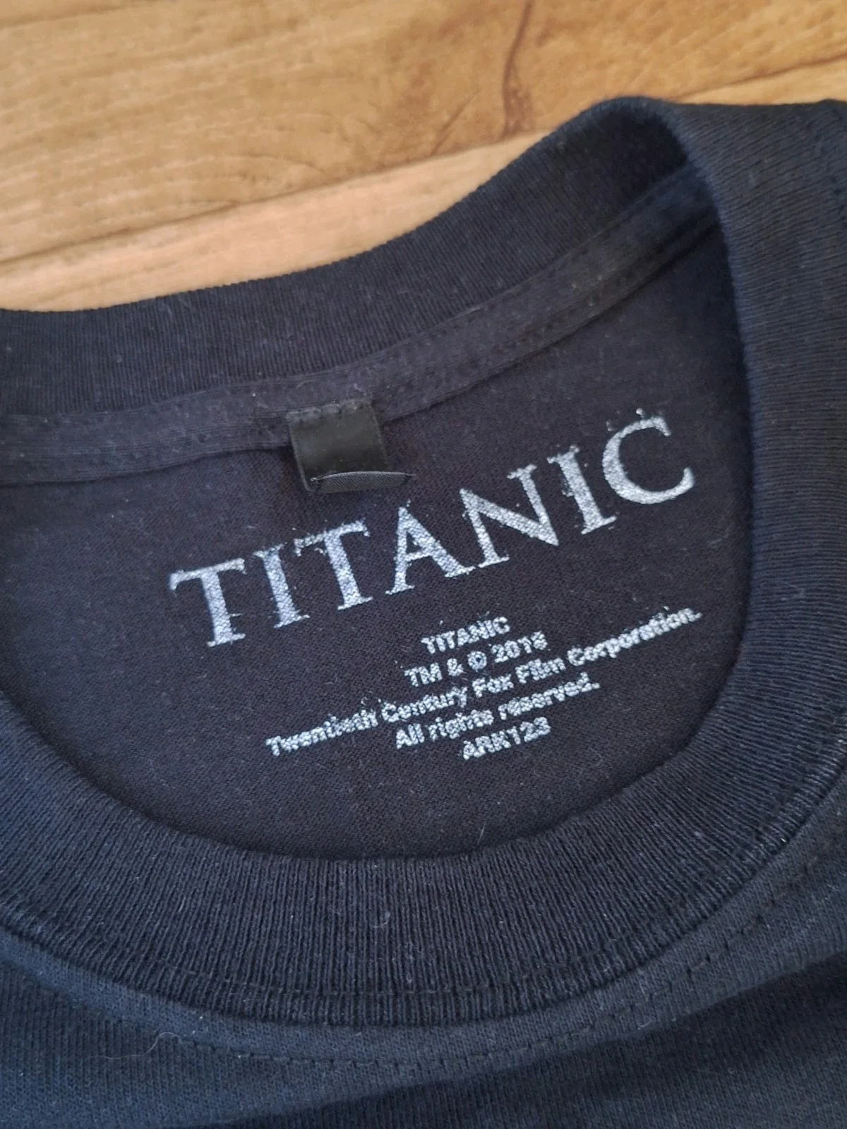Titanic Jack & Rose DiCaprio Winslet Cotton Top One Size 2018 Rare Movie T Shirt, изображение 3