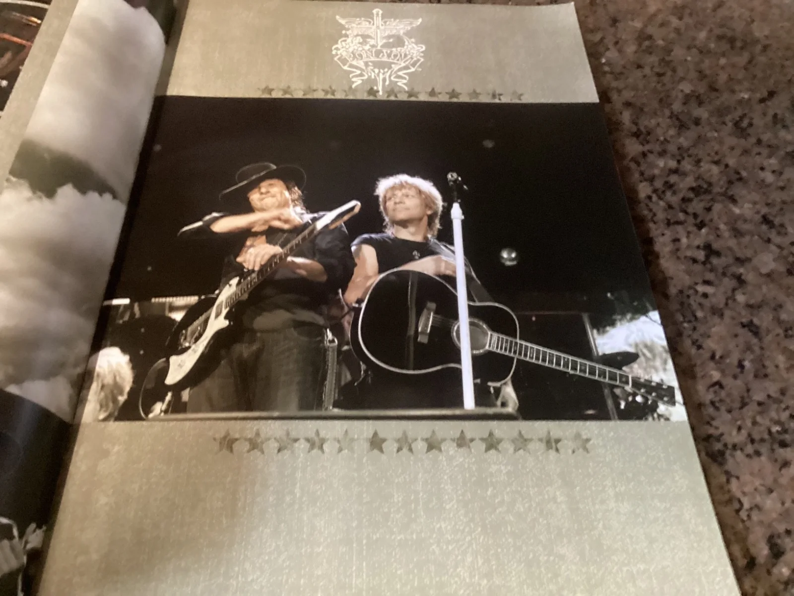 Bon Jovi Lost Highway Tour Program signed Autograph all 4 members, image 5