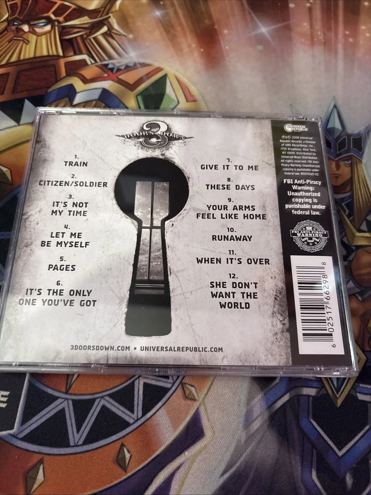 3 Doors Down -CD Autographed By the band and Brad Arnold Clean Signatures, изображение 2