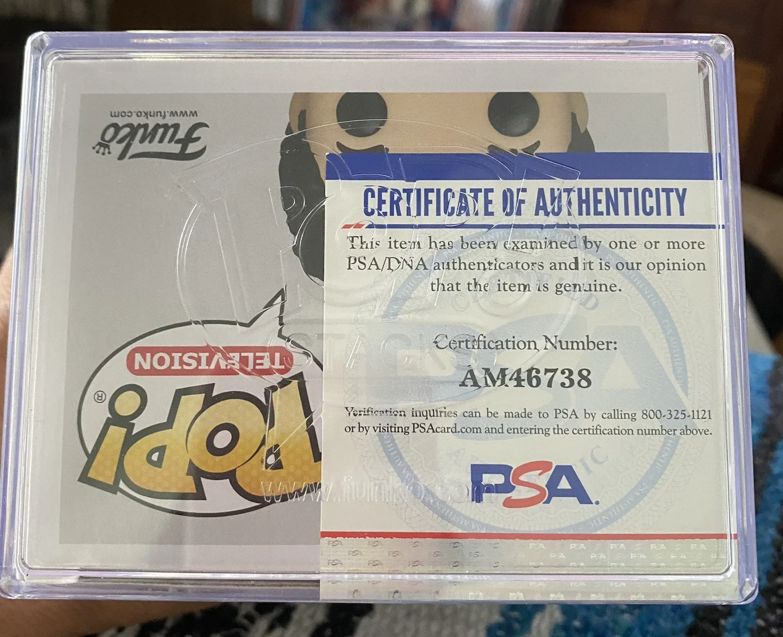 Jerry Seinfeld — Jerry Seinfeld Autograph/Signed Funko Pop Figure - PSA COA, image 4