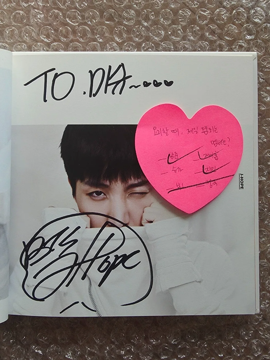 BTS BANGTAN BOYS Fan Sign Event Album ORUL82 Autographed Hand Signed, изображение 5