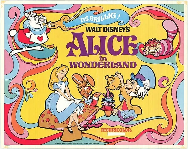 Alice in Wonderland 35mm Film Cell strip very Rare var_e, изображение 2