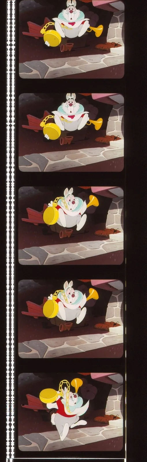 Alice in Wonderland 35mm Film Cell strip very Rare var_e, изображение 3