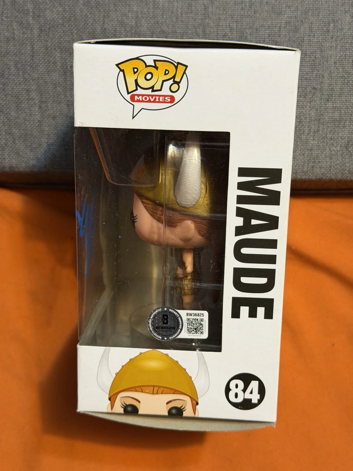 JULIANNE MOORE — JULIANNE MOORE SIGNED MAUDE FUNKO POP 84 THE BIG LEBOWSKI BECKETT COA, изображение 2