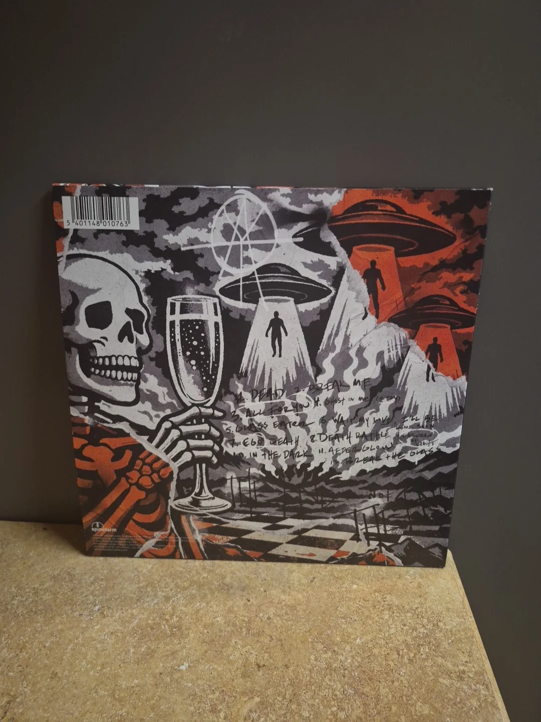 Atreyu Rock Band Musicians Signed The End Is Not The End VINYL Record New, изображение 4
