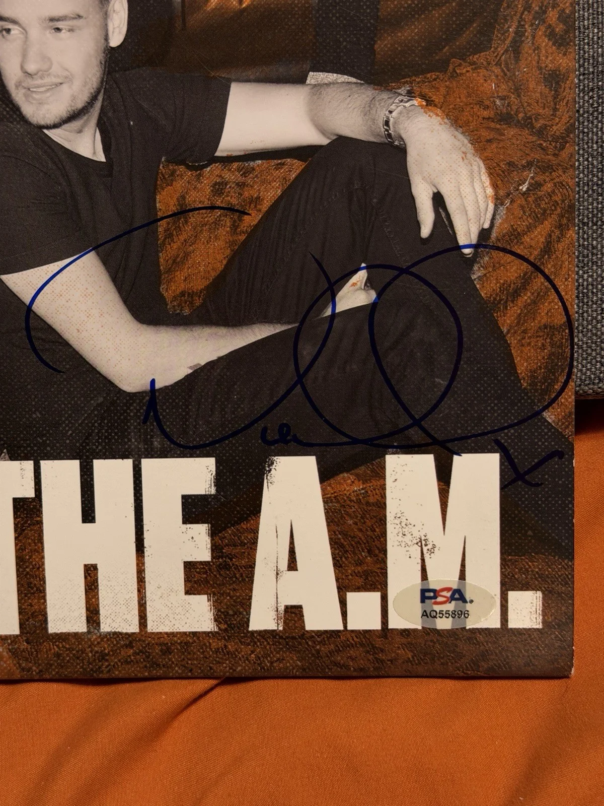 Niall Horan Signed Vinyl Album One Direction Made In The A.M. PSA COA, изображение 2