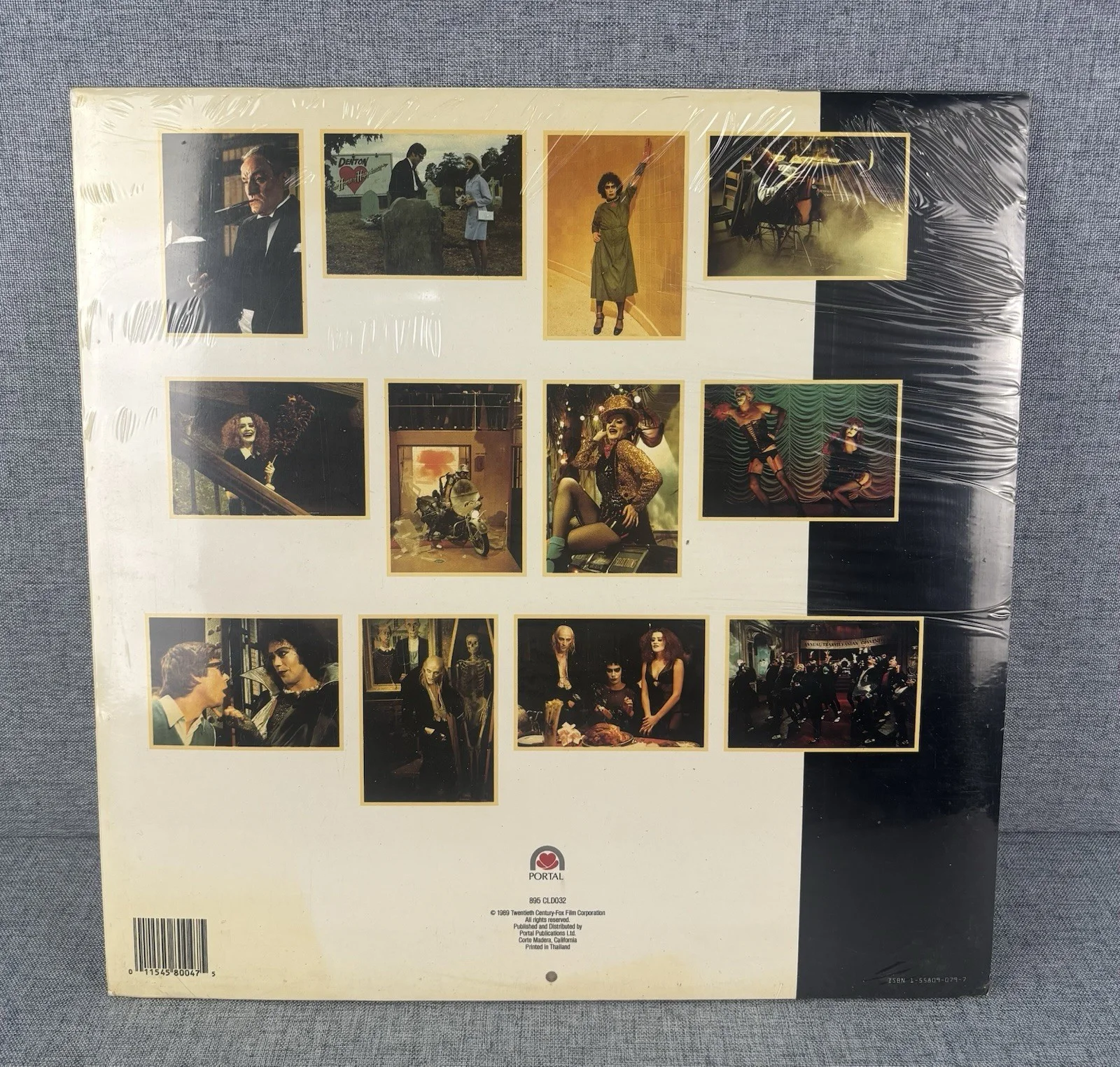 VINTAGE 1990 The Rocky Horror Picture Show Wall Calendar - PORTAL - SEALED NEW, изображение 2