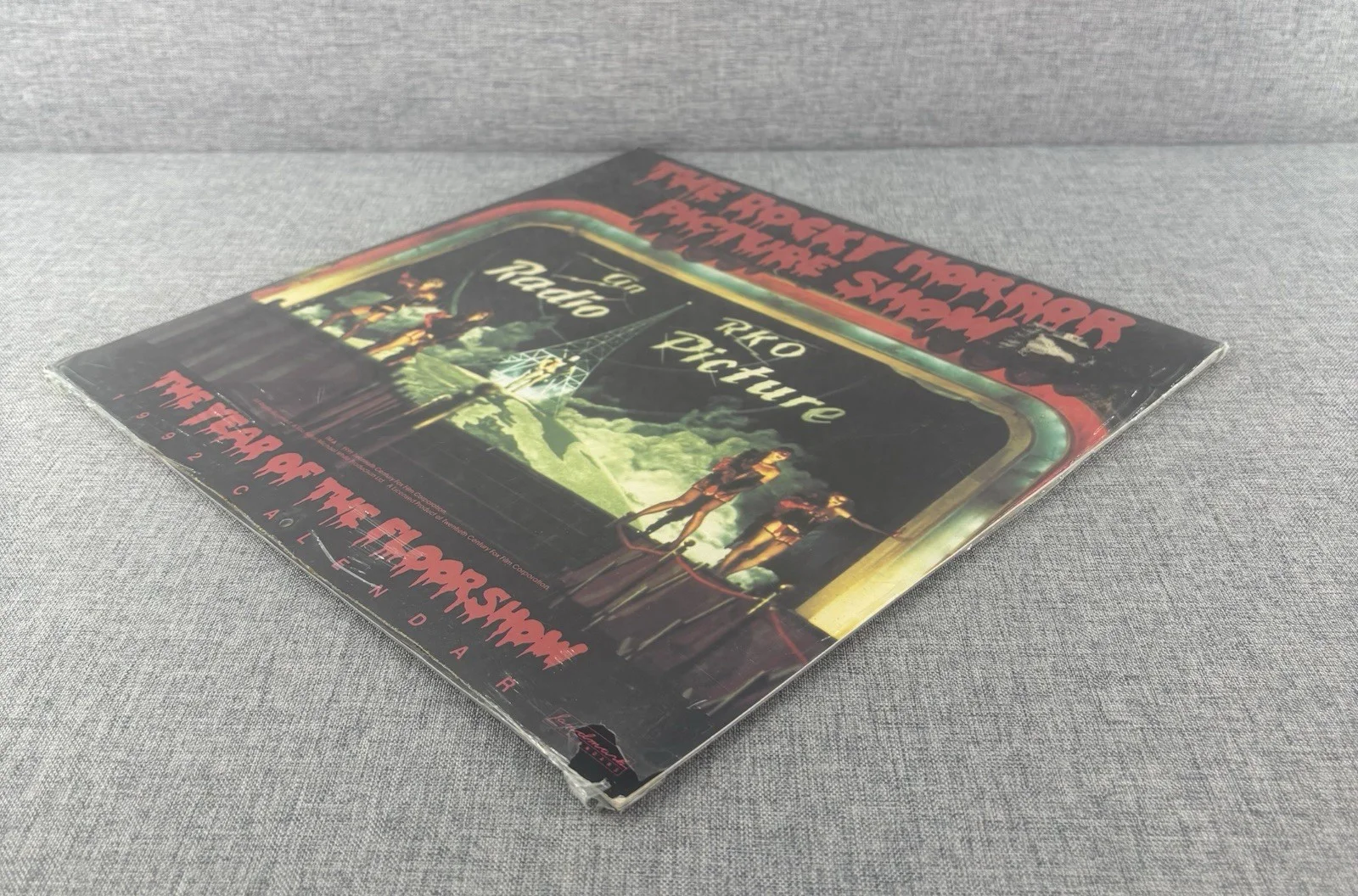 Vintage 1992 The Rocky Horror Picture Show Year Of Floor Show Sealed calendar, изображение 4
