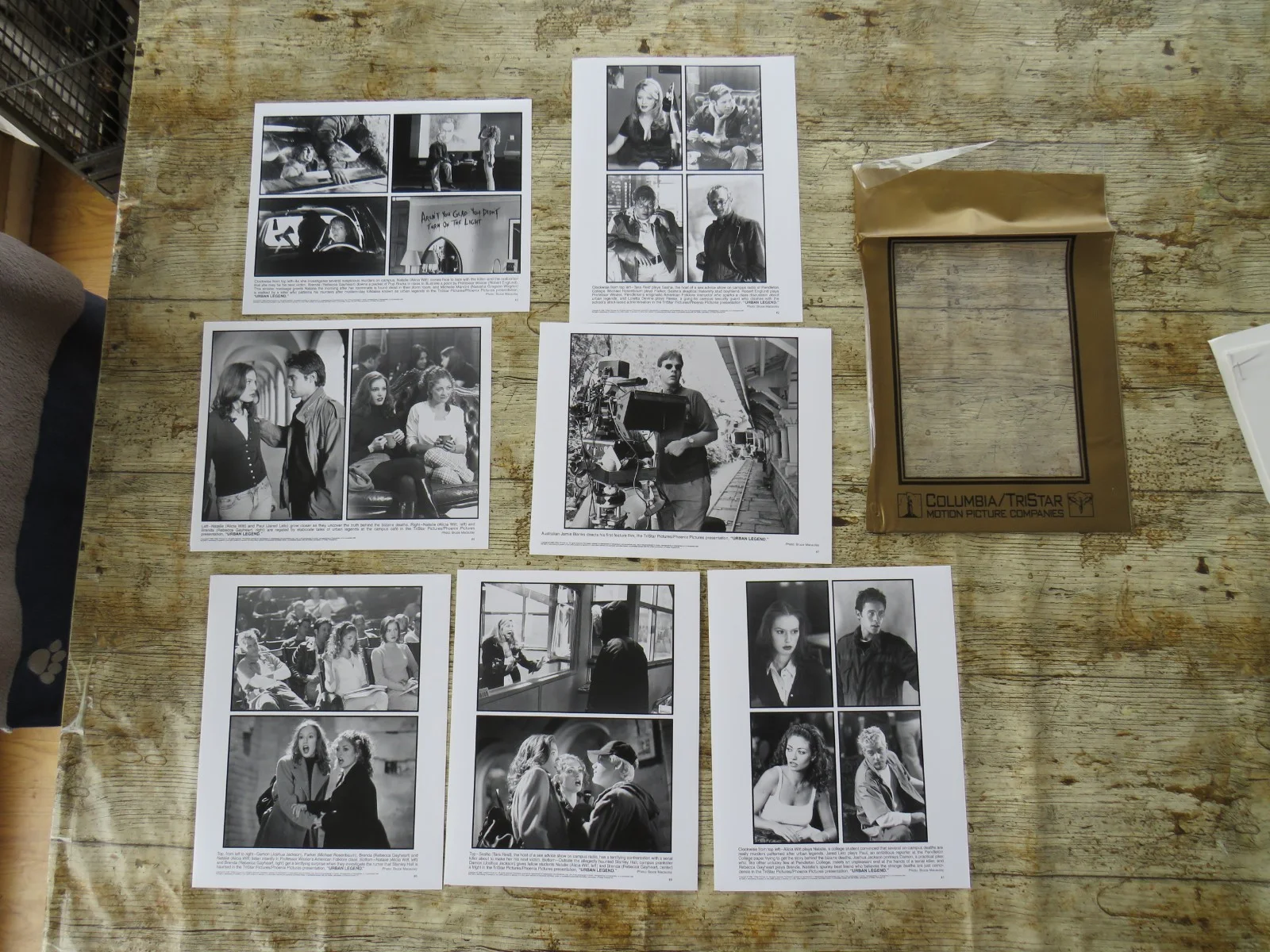 URBAN LEGEND ORIGINAL 1998 CINEMA FILM PRESS KIT Jared Leto 7 PHOTOS SLASHER, изображение 5