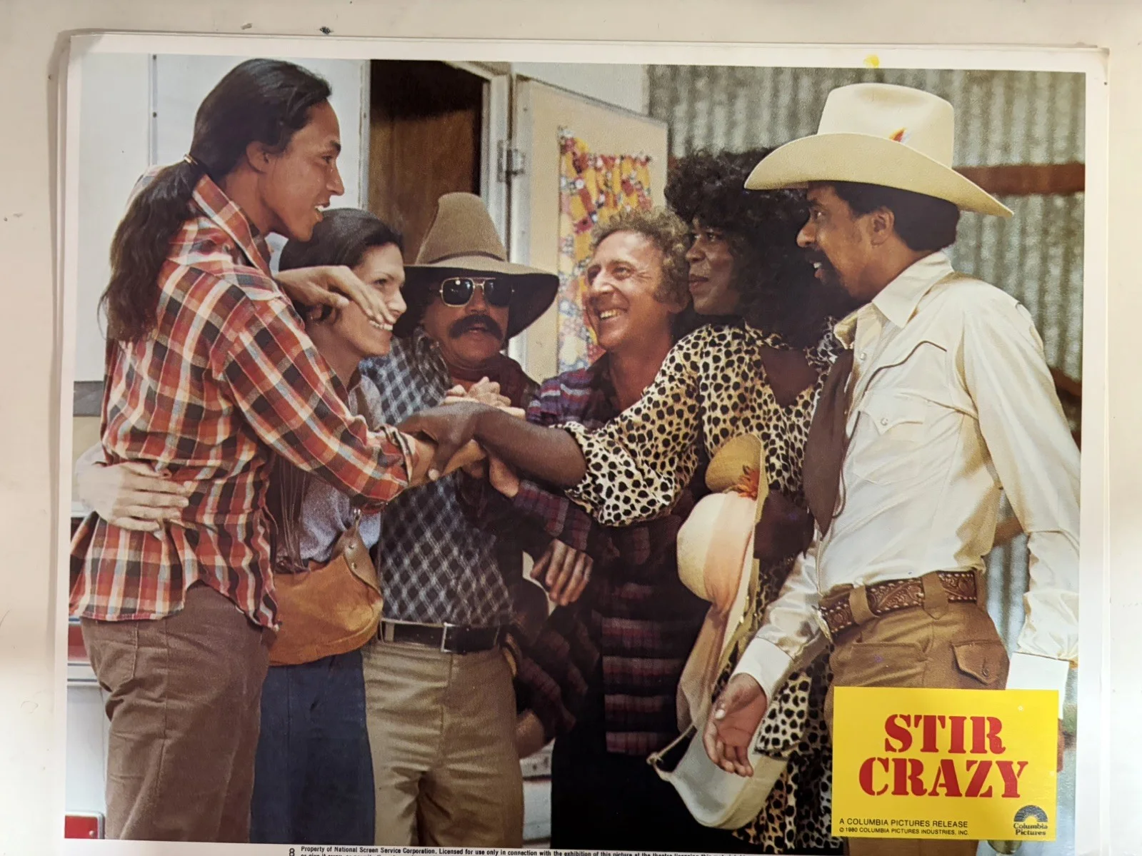 ORIGINAL LOBBY CARD SET - STIR CRAZY - 1980 - Gene Wilder, Richard Pryor -Free📦, изображение 5