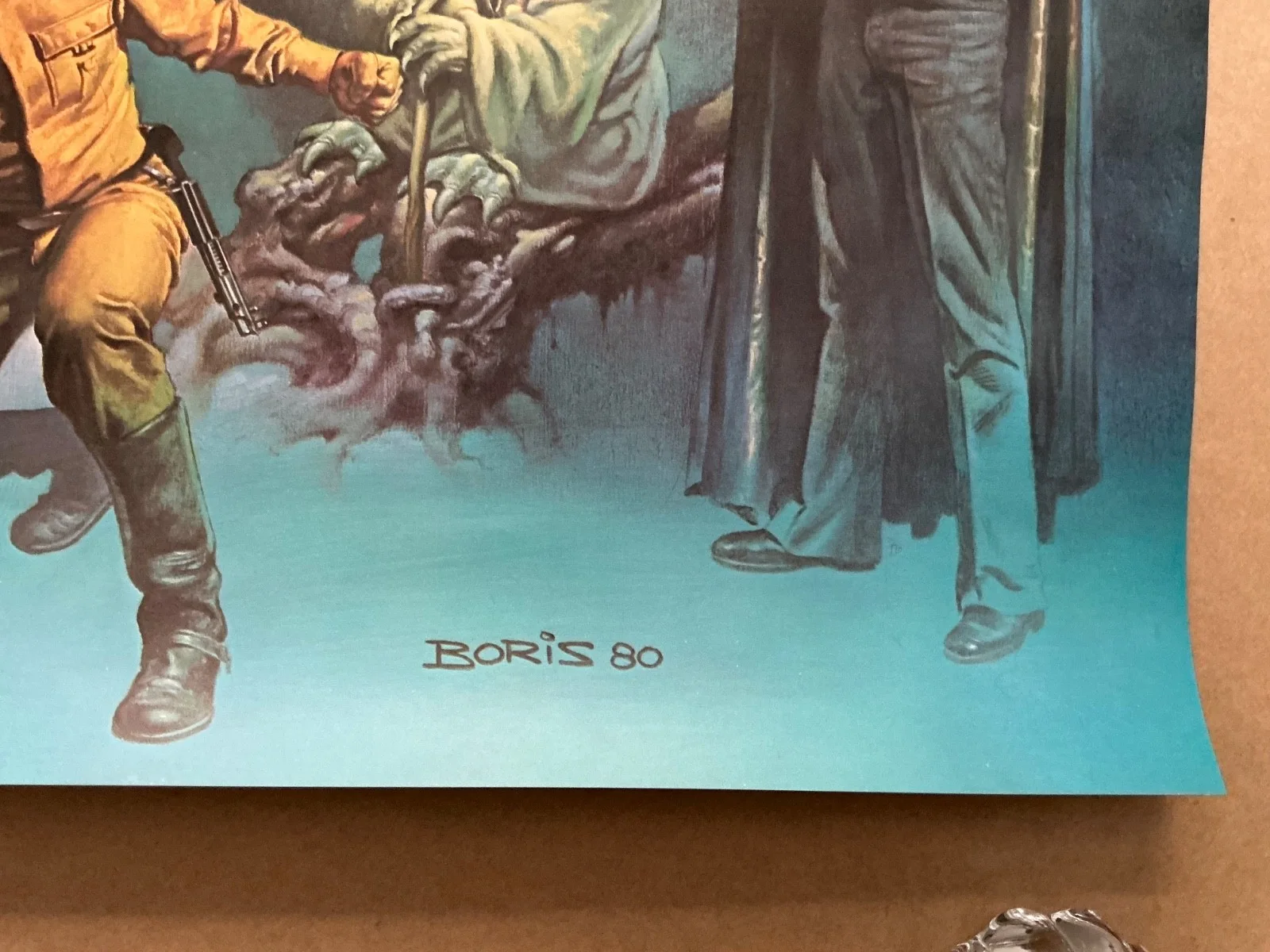 Star Wars Empire Strikes Back 1980 Original Rare Coca Cola Poster ., изображение 2