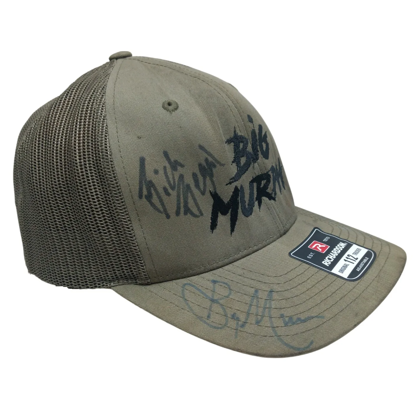 AUTOGRAPHED Big Murph & Rich Regal Signatures on Richardson Cap, pre-owned, image 2
