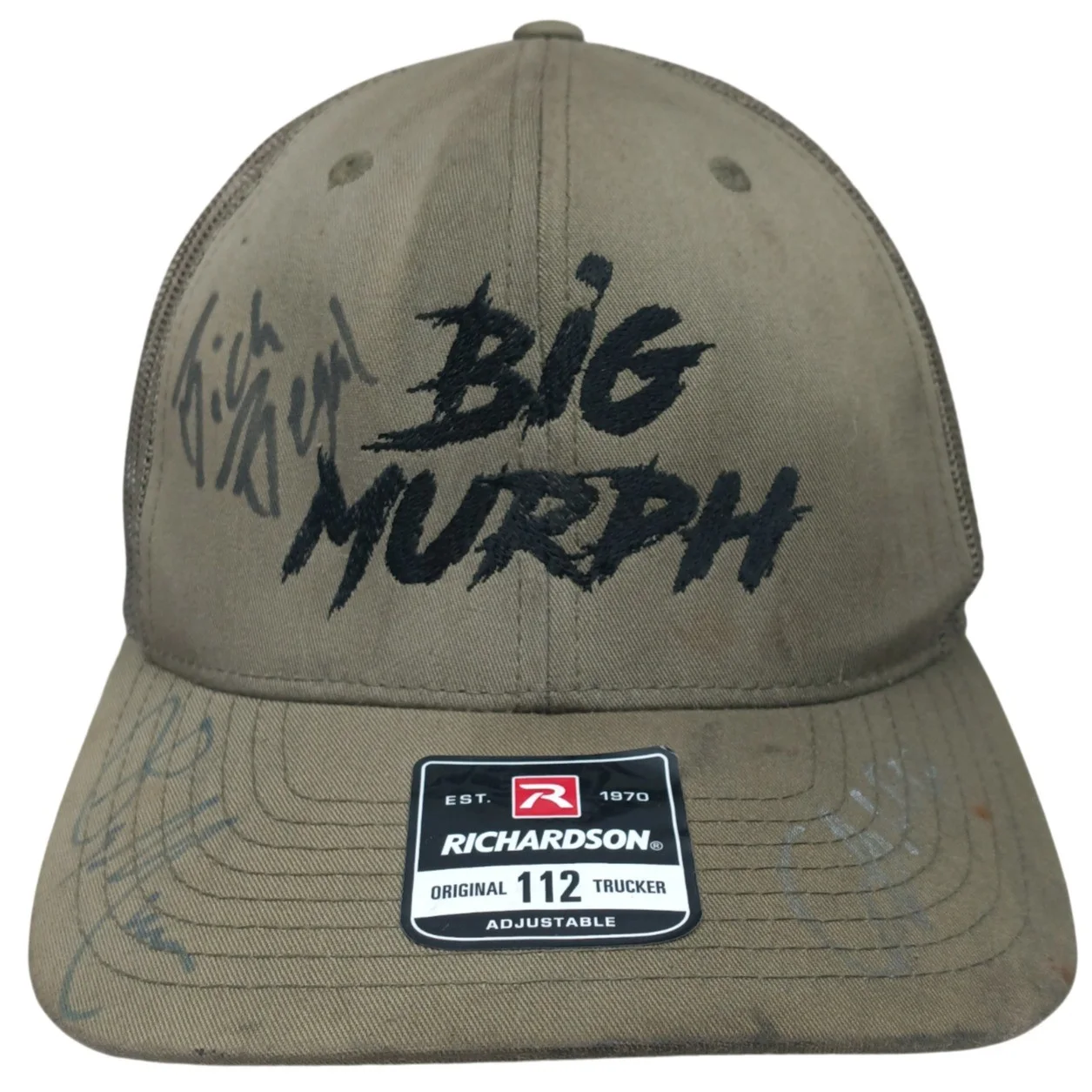 AUTOGRAPHED Big Murph & Rich Regal Signatures on Richardson Cap, pre-owned, image 3