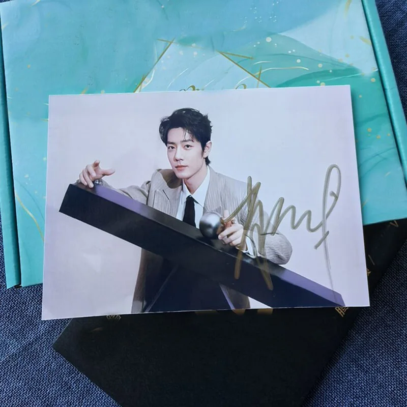 NEW 2026 Xiao Zhan Autographed Signed Photo Card Collection, image 3