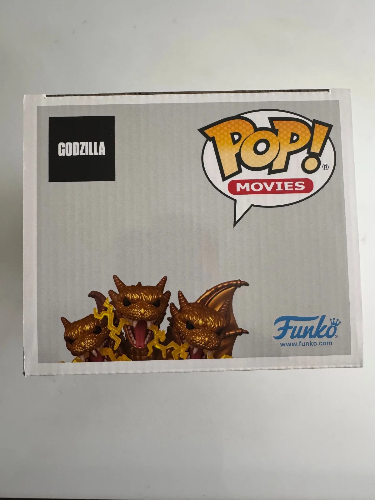Hurrican Ryu — Hurricane Ryu Signed Godzilla 1937 King Ghidorah 6" Funko Pop w/ Protector, image 5