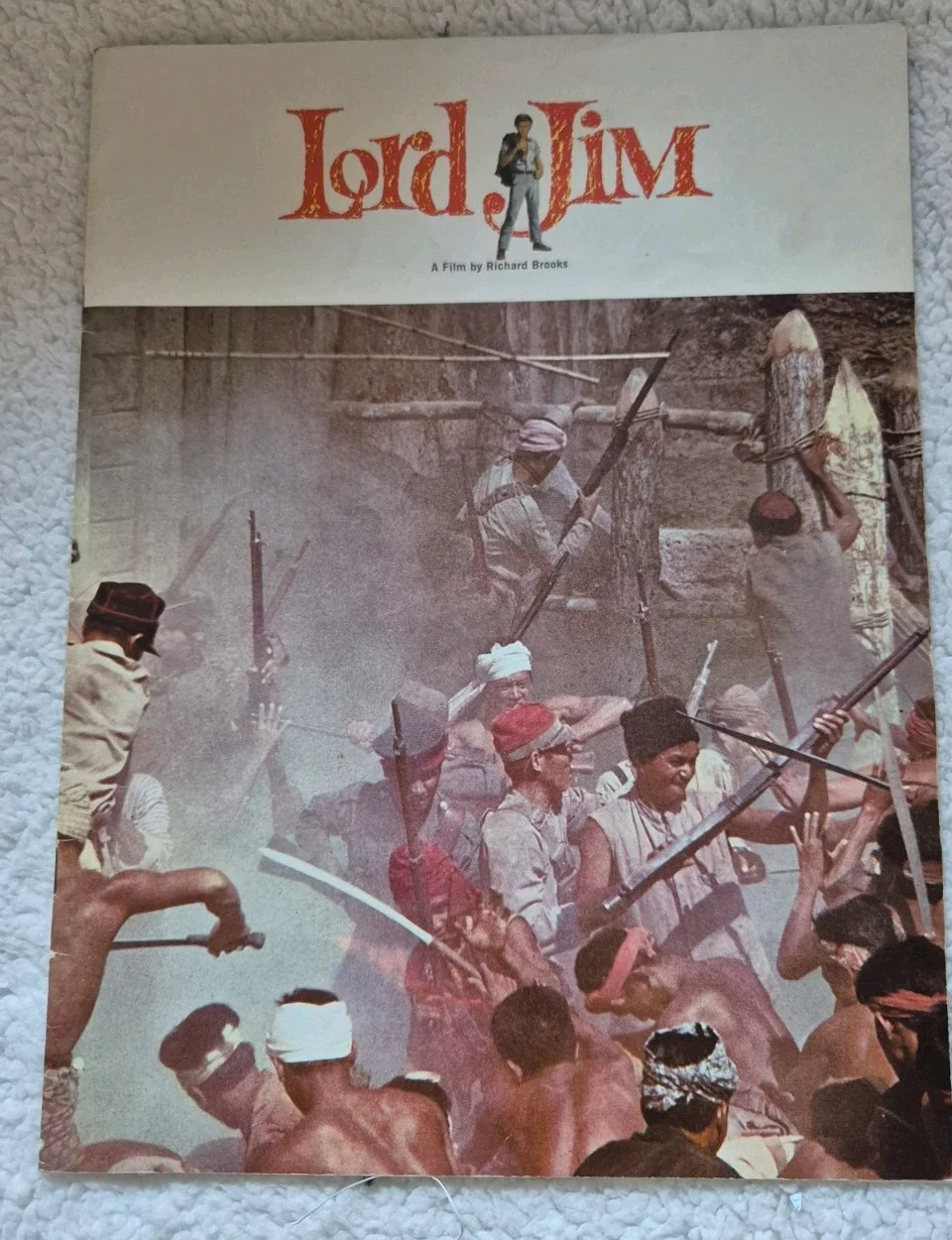 "Lord Jim" Cinema Programme 1964 Peter O'Toole James Mason Film Brochure, изображение 5