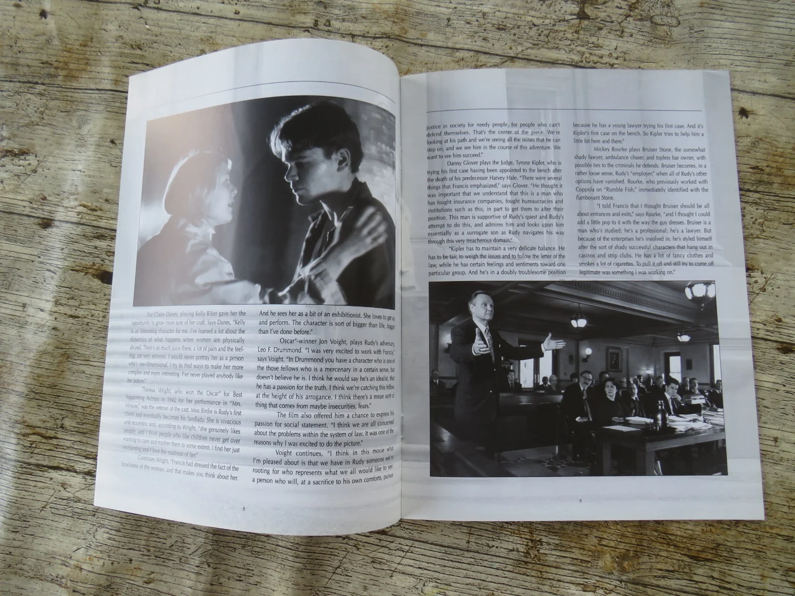 THE RAINMAKER ORIGINAL 1997 CINEMA FILM PRESS KIT 6 PHOTOS PROD INFO Matt Damon, изображение 4