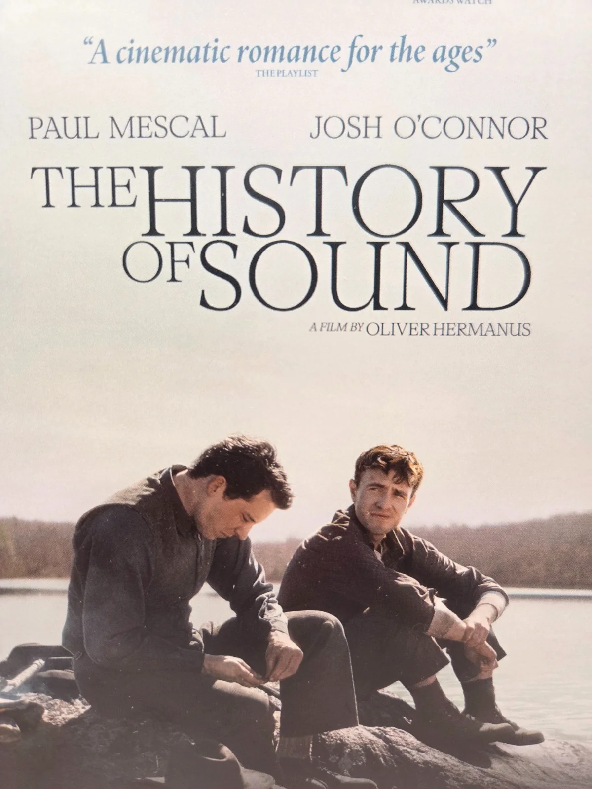 THE HISTORY OF SOUND rare mini cinema standee card (Paul Mescal, Josh O'Connor), изображение 4
