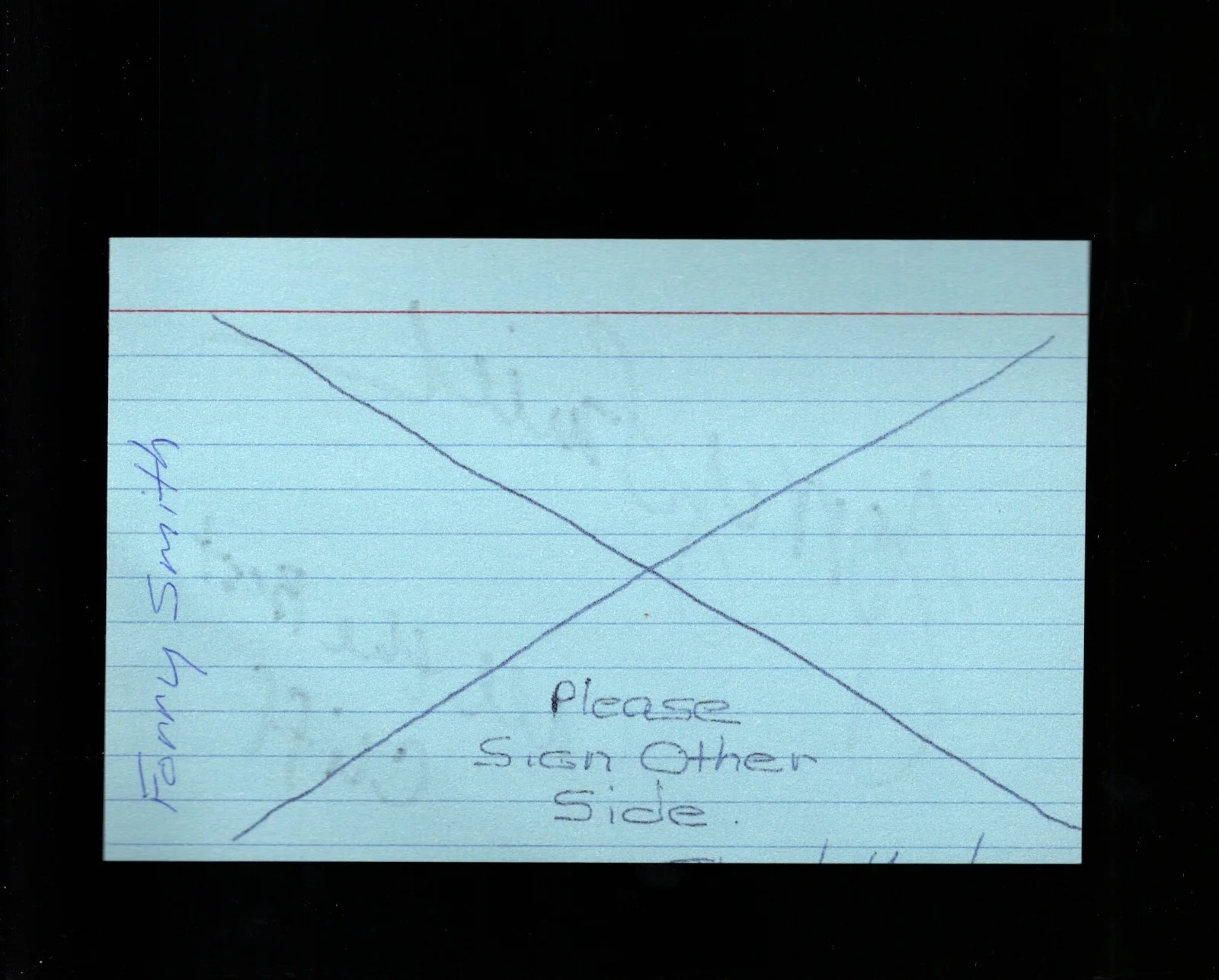 Forry Smith - Actor * Signed Index Card * Broken Badges - Beverly Hills Cop 3, image 2