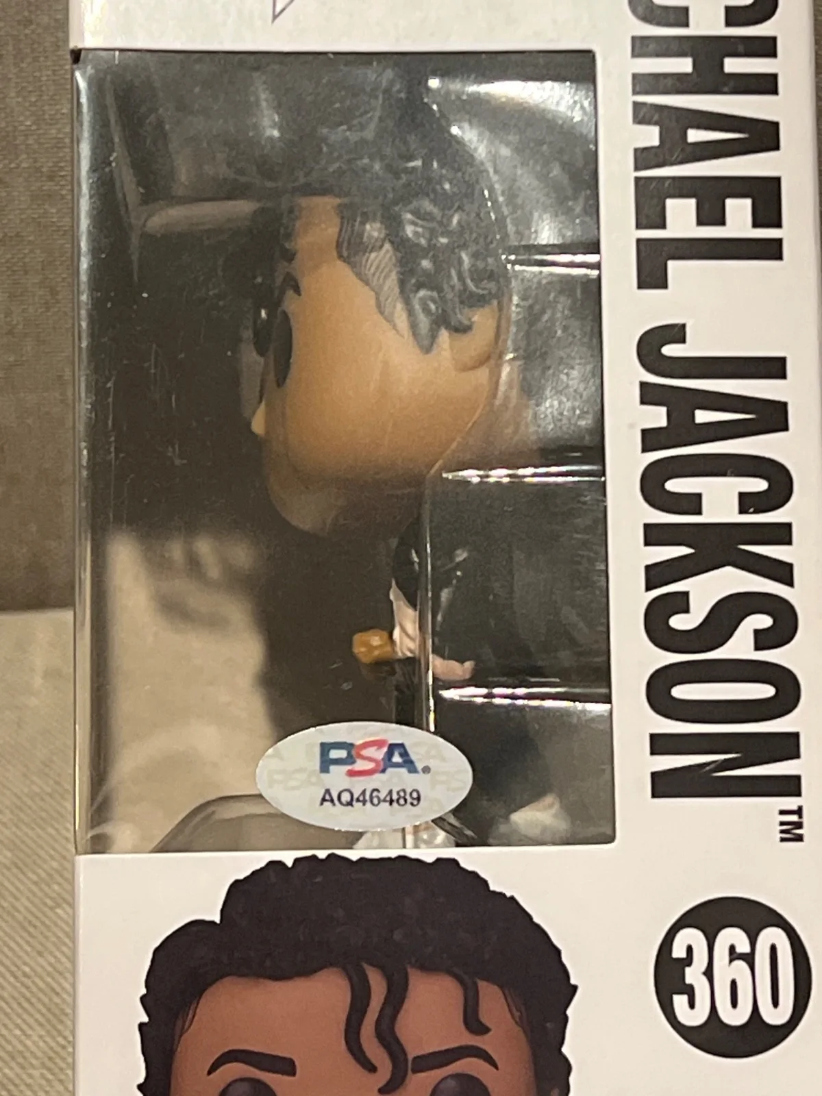 Jaafar Jackson signed autograph Funko Pop PSA/DNA, image 3