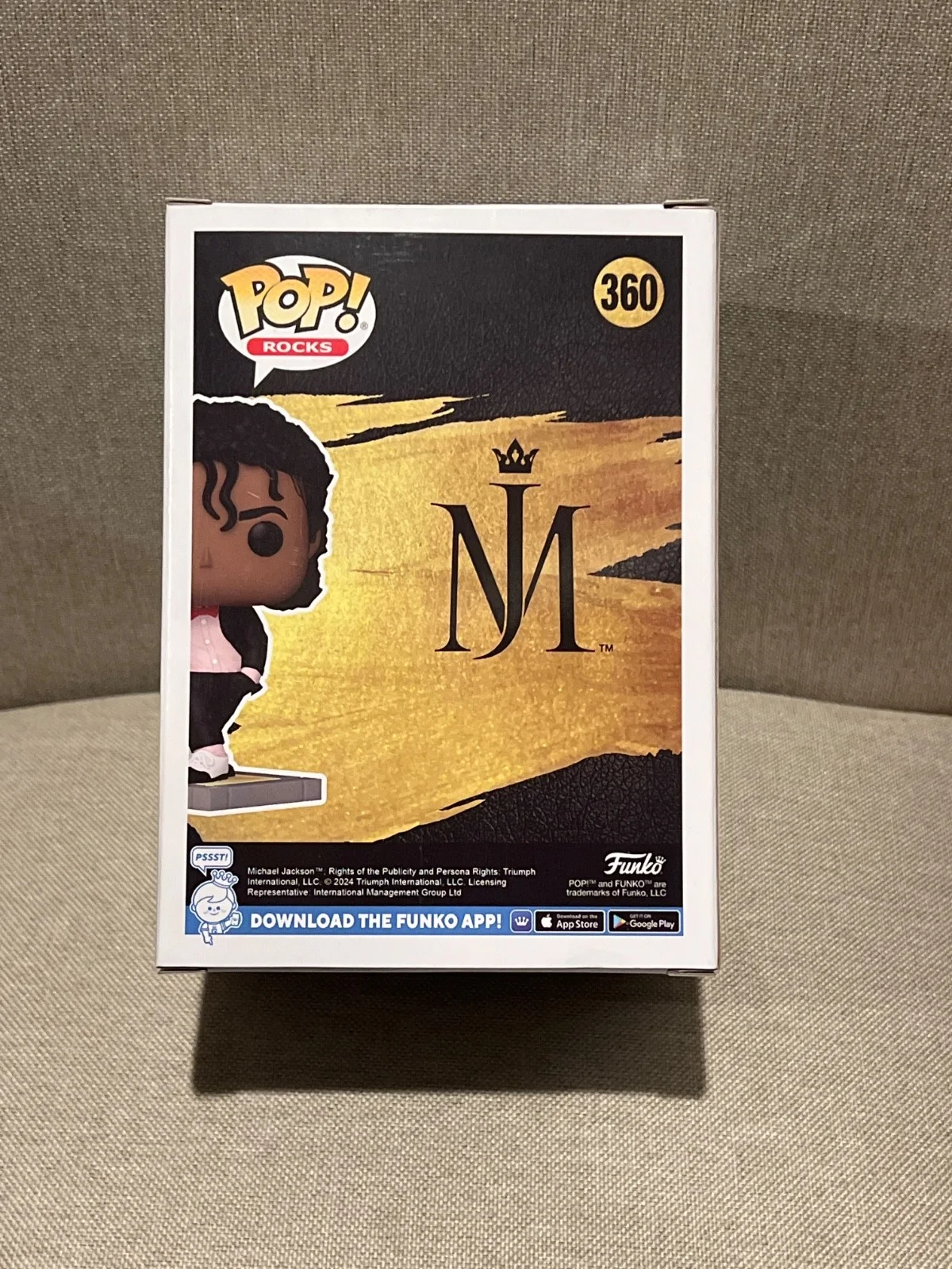 Jaafar Jackson signed autograph Funko Pop PSA/DNA, image 4