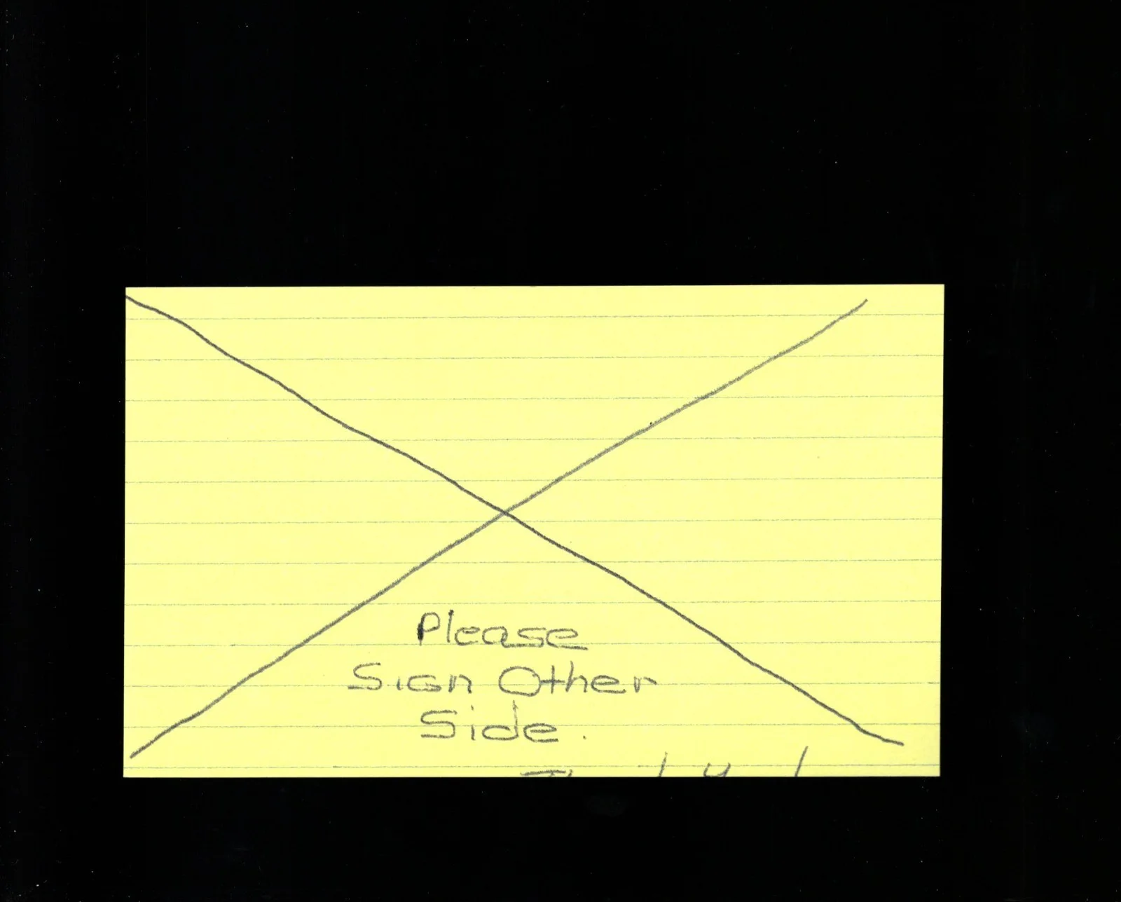 Mindy Seeger - Actress * Signed Index Card * the West Wing - The X-Files, image 2