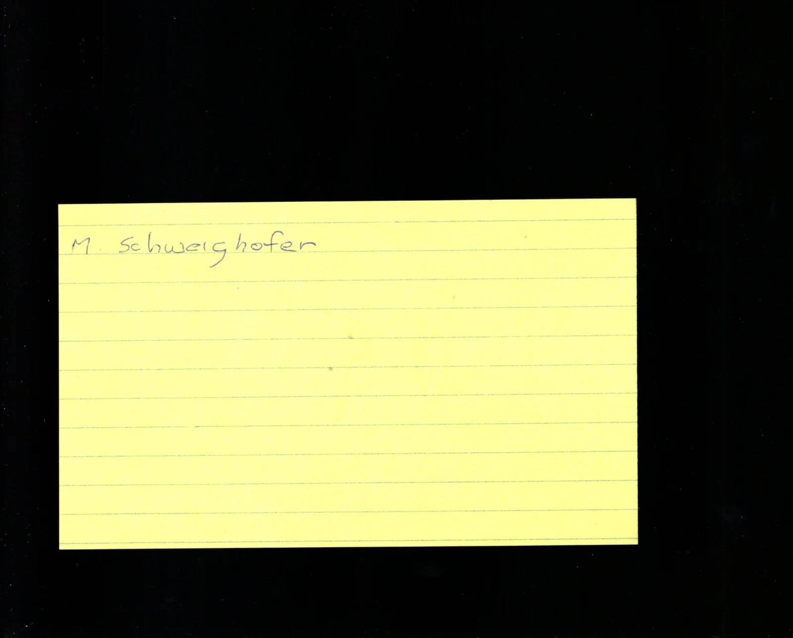 Matthias Schweighöfer - Actor * Signed Index Card * The Red Baron - Vanished, image 2